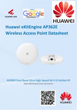 HUAWEI Router AP362E AX3000 Wi-Fi 6 Dual-band Gigabit POE