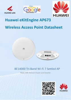 HUAWEI Router AP673 BE14000 Wi-Fi 7 Tri-Band 5GE