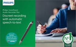 PHILIPS VOICE AUDIO MEETING DISCREET PEN RECORDER DVT1600