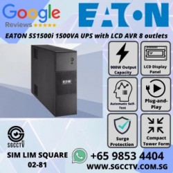 EATON 5S1500i 1500VA UPS with LCD AVR 8 outlets and USB Reli