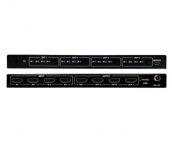 ATZ HDMI-V2-44 4X4 HDMI2.0 MATRIX SWITCH 18GBPS 4K@60HZ