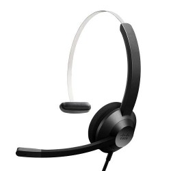 Cisco HS-W-321-C-USB Headset 321 Wired Single On-Ear Carbon 