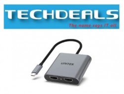 Unitek USB-C to Dual HDMI 4K@60Hz Adapter (V1404BGY01)