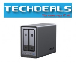 Ugreen NAS DXP2800 2-Bay 8GB RAM NAS Enclosure (DXP2800)