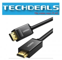 Ugreen 10203 DP to HDMI M/M 3M Black (DP101-10203)