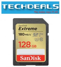 Sandisk SDSDXVA-128GB Extreme SDXC UHS-I R180Mbs