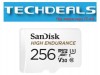 Sandisk SDSQQNR-256G High Endurance MicroSDXC Card