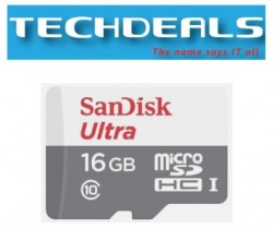 SanDisk SDSQUNS-016G Ultra MicroSD 80M C10