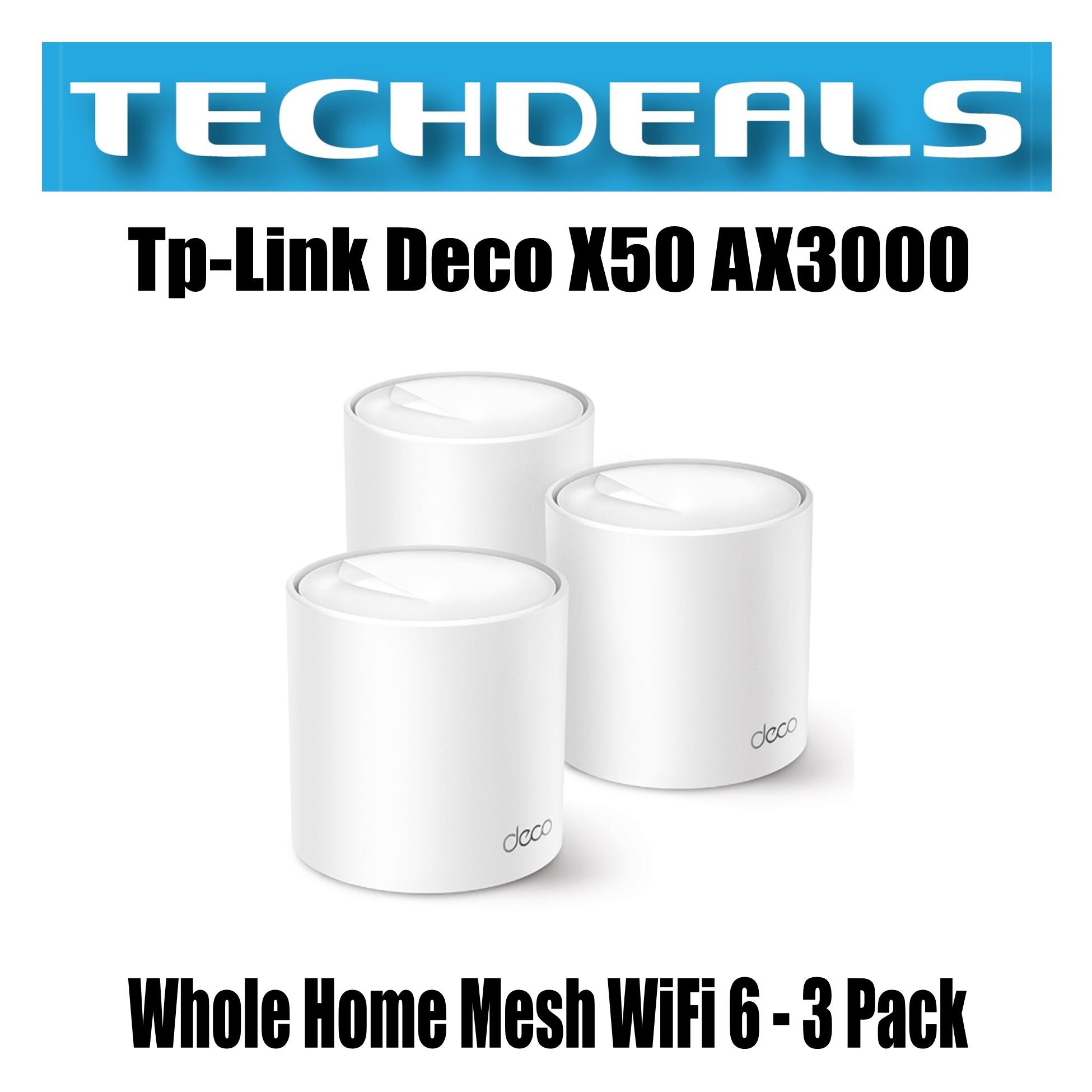 Deco X50, AX3000 Whole Home Mesh WiFi 6 Unit