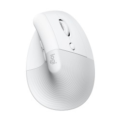 Logitech Lift Vertical Ergo Wireless Mouse - Pale Grey 910-0