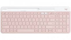 Logitech K580 Multi-Device Wireless Keyboard - Rose 920-0113