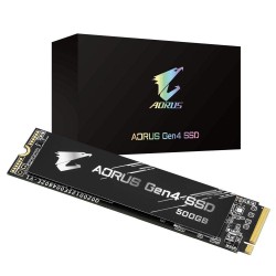 GIGABYTE GP AG4500G  AORUS NVMe 1.3 PCIe 4.0x4 M.2 SSD 500GB