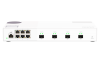 QNAP QSW-M2108-2S, 6 port 2.5Gbps, 4 port 10Gbps SFP+ web ma