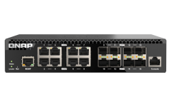 QNAP QSW-M3216R-8S8T, Management Switch, 16 port of 10GbE po