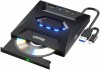 Unitek T1037A01 5-in-1 External Optical Drive with USB Hub (