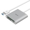 Unitek Y-9313D USB 3.0 3 Ports Memory Card Reader with USB-C