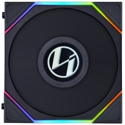 Lian Li 12RTLLCD1B LIAN LI UNI FAN Reverse TL LCD 120mm-1 Bl