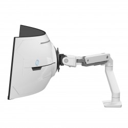 Ergotron 45-693-216 HX ARM WITH VERY HEAVY DUTY PIVOT, DESK 