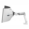 Ergotron 45-693-216 HX ARM WITH VERY HEAVY DUTY PIVOT, DESK 