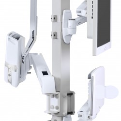 Ergotron 60-366-100 3"x3" Post ARMS Bracket, Grey