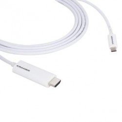 KRAMER C-USBC/HM-10 USB-C (M) to HDMI (M) cable (10')