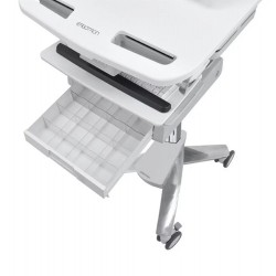 Ergotron SV43-1340-0 StyleView Cart with LCD Pivot, 4 Drawer
