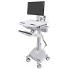 Ergotron SV44-1222-4 StyleView Cart with LCD Arm, LiFe Power