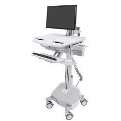 Ergotron SV44-1232-5 StyleView Cart with LCD Arm, LiFe Power