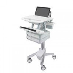 Ergotron SV44-1292-2 StyleView Cart with LCD Arm, LiFe Power