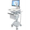 Ergotron SV44-1342-B StyleView Cart with LCD Pivot, LiFe Pow