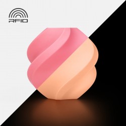 Bambu PLA Glow - Glow Pink-with Bambu Reusable Spool BAM-A12