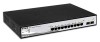 D-LINK DGS-1210-10 8-Port Gigabit Smart Managed Switch, 2 x 