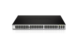 D-LINK DGS-1210-52 48-port UTP 10/100/1000Mbps, 4-port Gigab