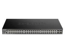 D-LINK DGS-1250-52X 48 Ports 10/100/1000Mbps + 4 Ports 10G S