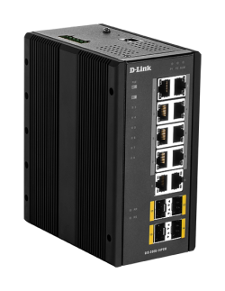 D-LINK DIS-300G-14PSW 8 x 10/100/1000Base-T 802.3af/802.3at 