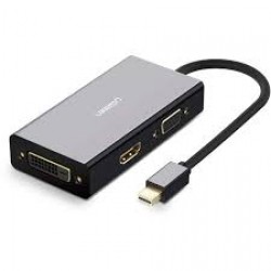 UGREEN MD114-20418 Mini DisplayPort to HDMI & VGA Converter 