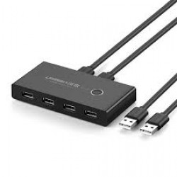 UGREEN US216-30767 USB 2.0 2 in 4 out Sharing Switch 