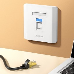 UGREEN NW144-80182 Wall Plate Dual PortOne-click disassembly