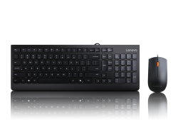Lenovo 300 USB Combo Keyboard & Mouse - US English (103P) GX