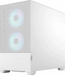 Fractal FD-C-POR1M-01  Pop Mini Air RGB White TG Clear Tint