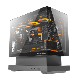 DarkFlash F1 (with 6 Fans ) Black FLOATRON F1, M-ATX PC Case