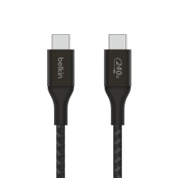 BELKIN USB-C to C PD3.1 Cable 2m up to 240W BLK CAB015BT2MBK