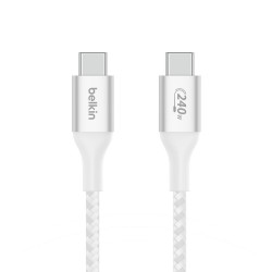 BELKIN USB-C to C PD3.1 Cable 2m up to 240W WHT CAB015BT2MWH