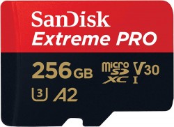 SanDisk SDSQXCD-256G-GN6MA  Extreme Pro microSDXC, SQXCD 256