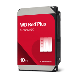 WD Red Plus 3.5" 10TB NAS HDD 256MB 7200RPM SATA (CMR) WD101