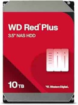 Western Digital WD100EFGX WD Red Plus 3.5" 10TB NAS HDD 512M
