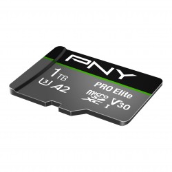 PNY Micro SD Pro Elite U3/A2/V30 1TB P-SDU1TBV32100PRO-GE