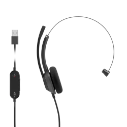 Cisco HS-W-321Q-C-USBC Headset 321 Wired Single Carbon Black