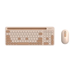 MicroPack Lifestyle 2.4G + Bluetooth Wireless Mouse- Pink MS