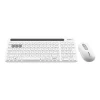 MicroPack iFree Lite 2 Wireless Combo - White KM-237W-EN-WH